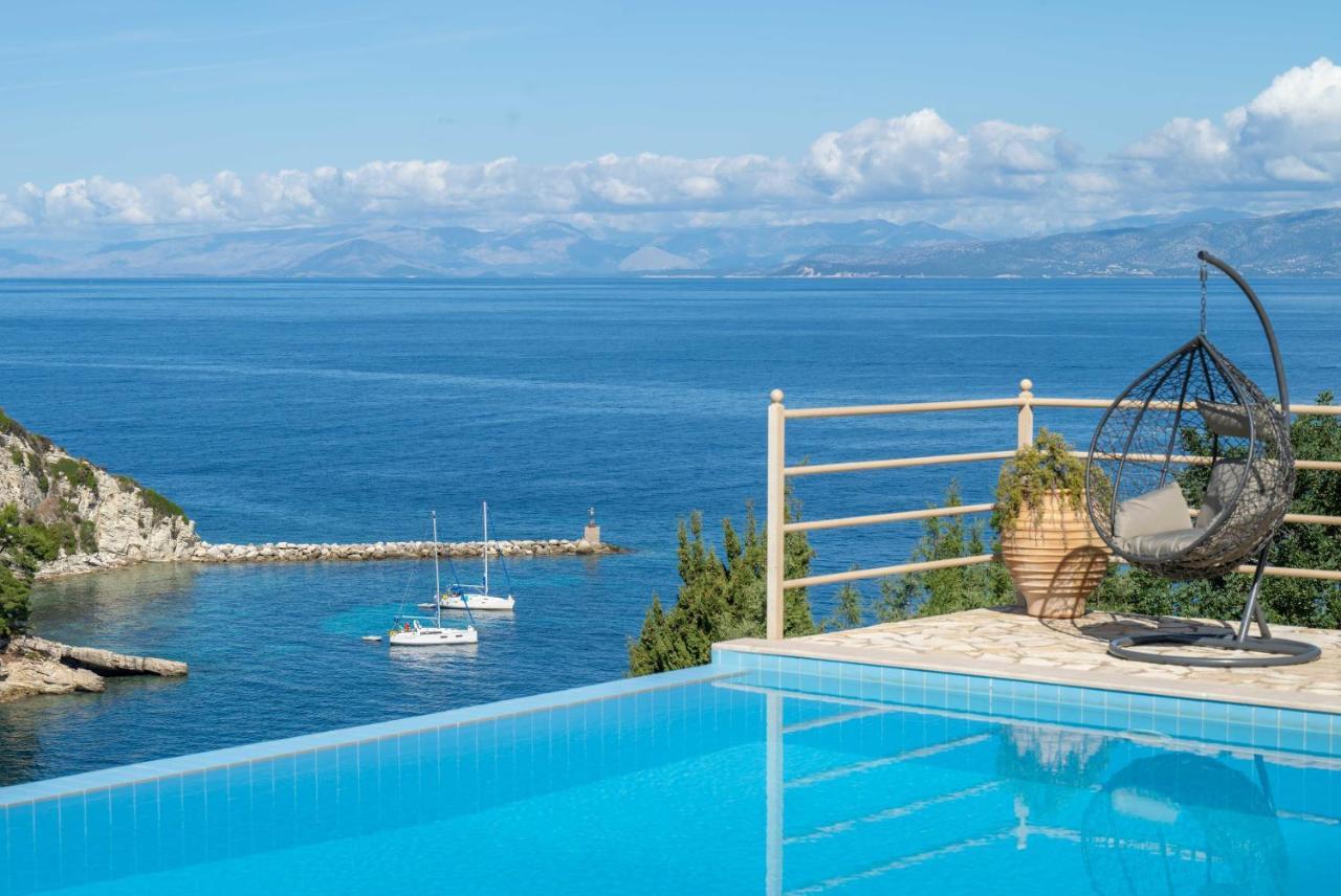 Pangolas Apartments Paxos Longós Zewnętrze zdjęcie