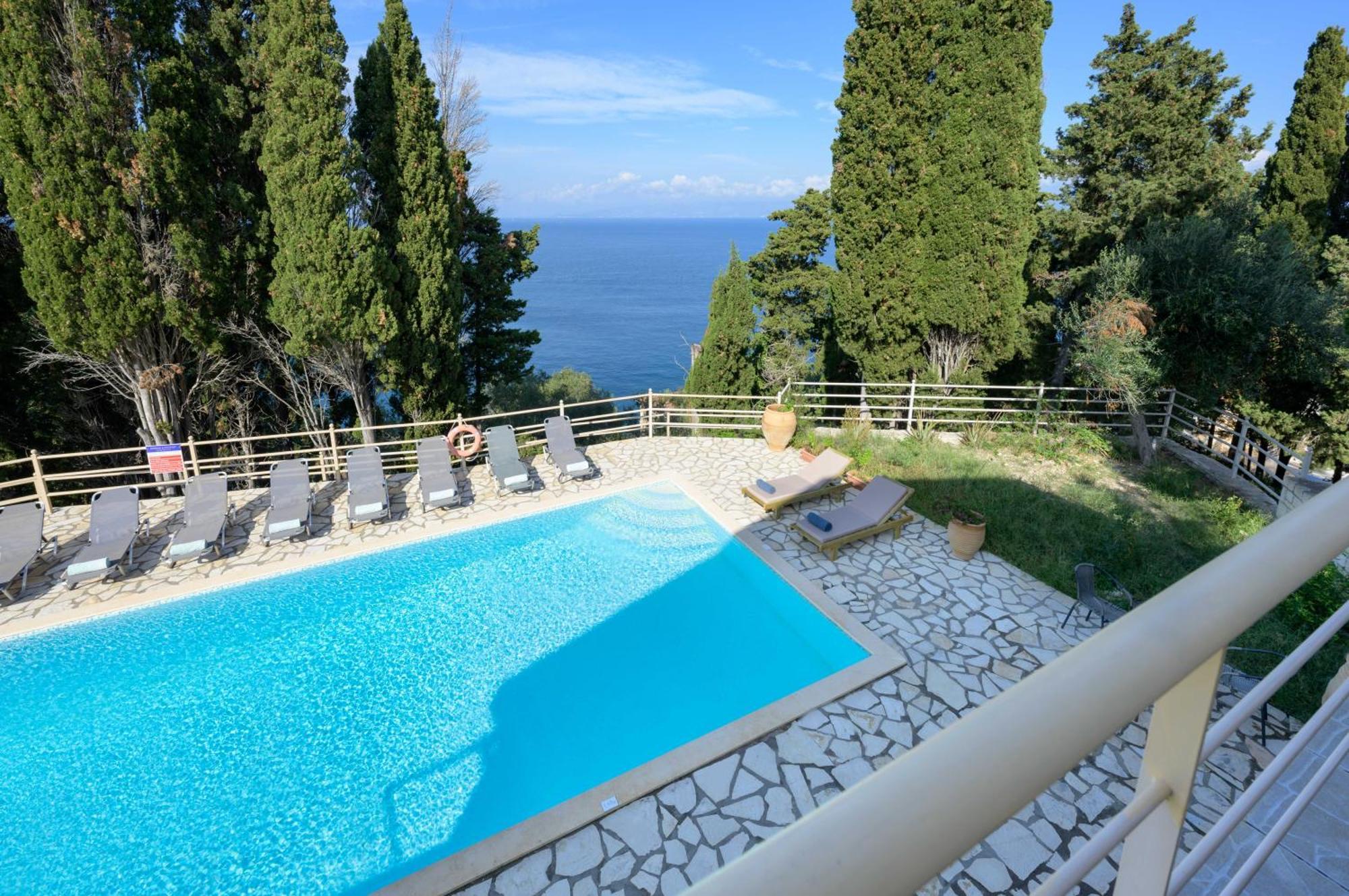 Pangolas Apartments Paxos Longós Zewnętrze zdjęcie