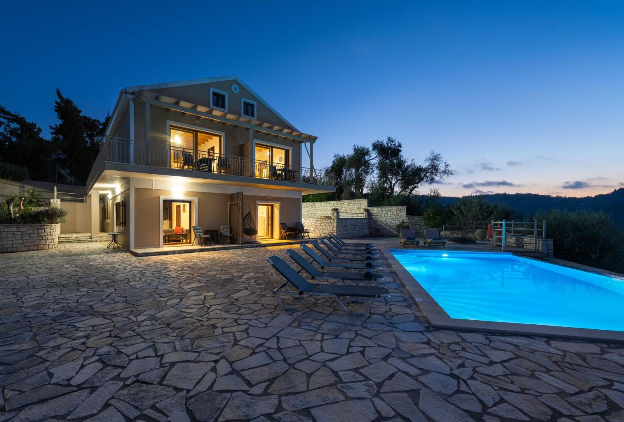 Pangolas Apartments Paxos Longós Zewnętrze zdjęcie