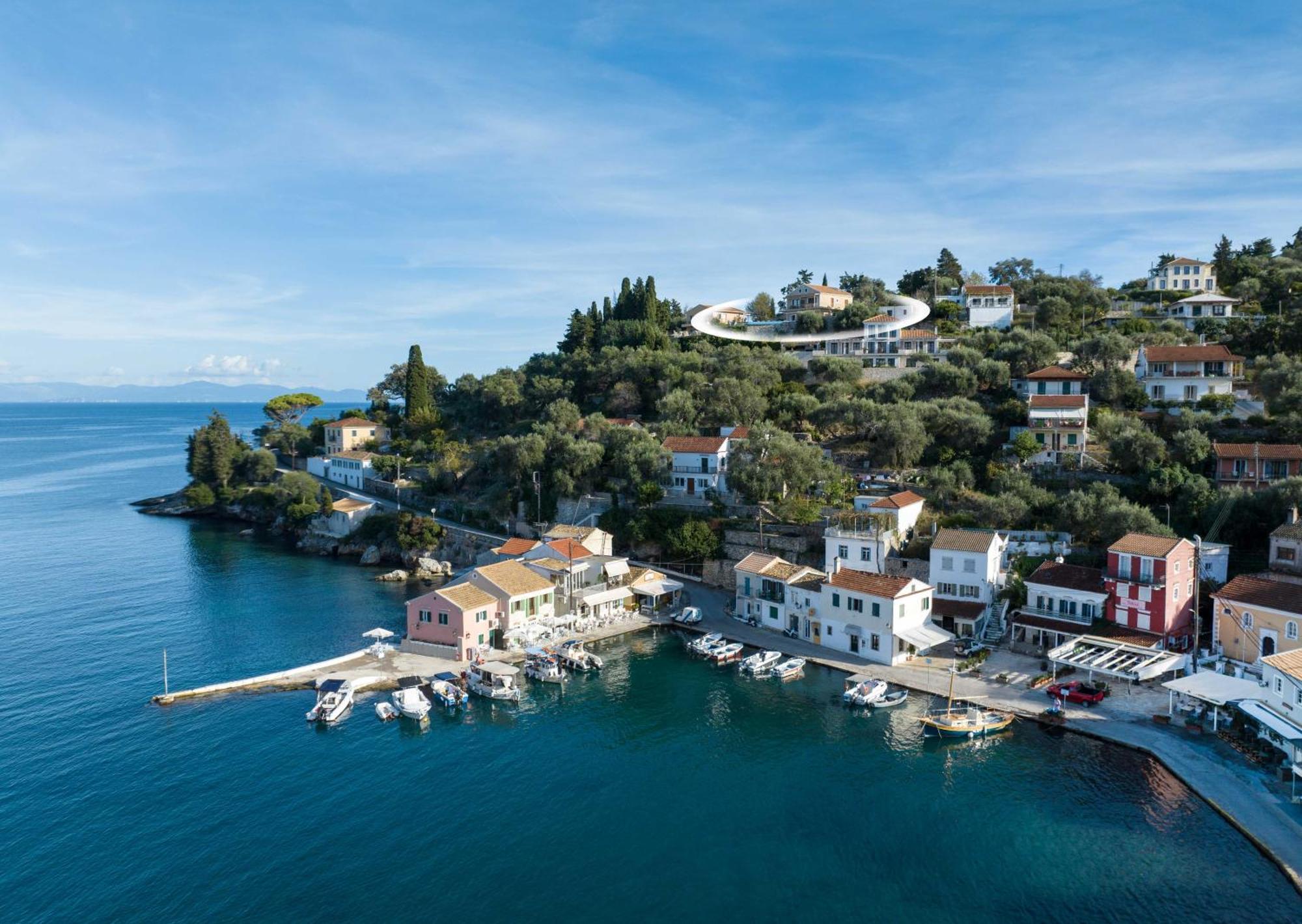 Pangolas Apartments Paxos Longós Zewnętrze zdjęcie